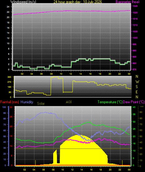 24 Hour Graph for Day 10