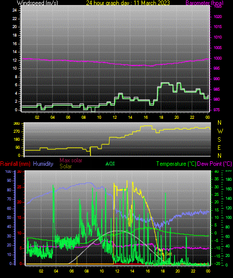 24 Hour Graph for Day 11